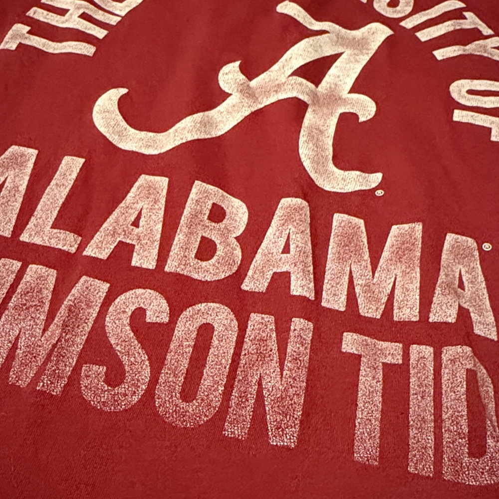 Alabama Crimson Tide 3/4 sleeve hi-lo t-shirt (L) - EUC! - Picture 2 of 12